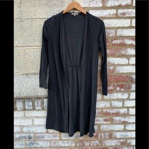 Dark Grey Duster Charlotte Russe